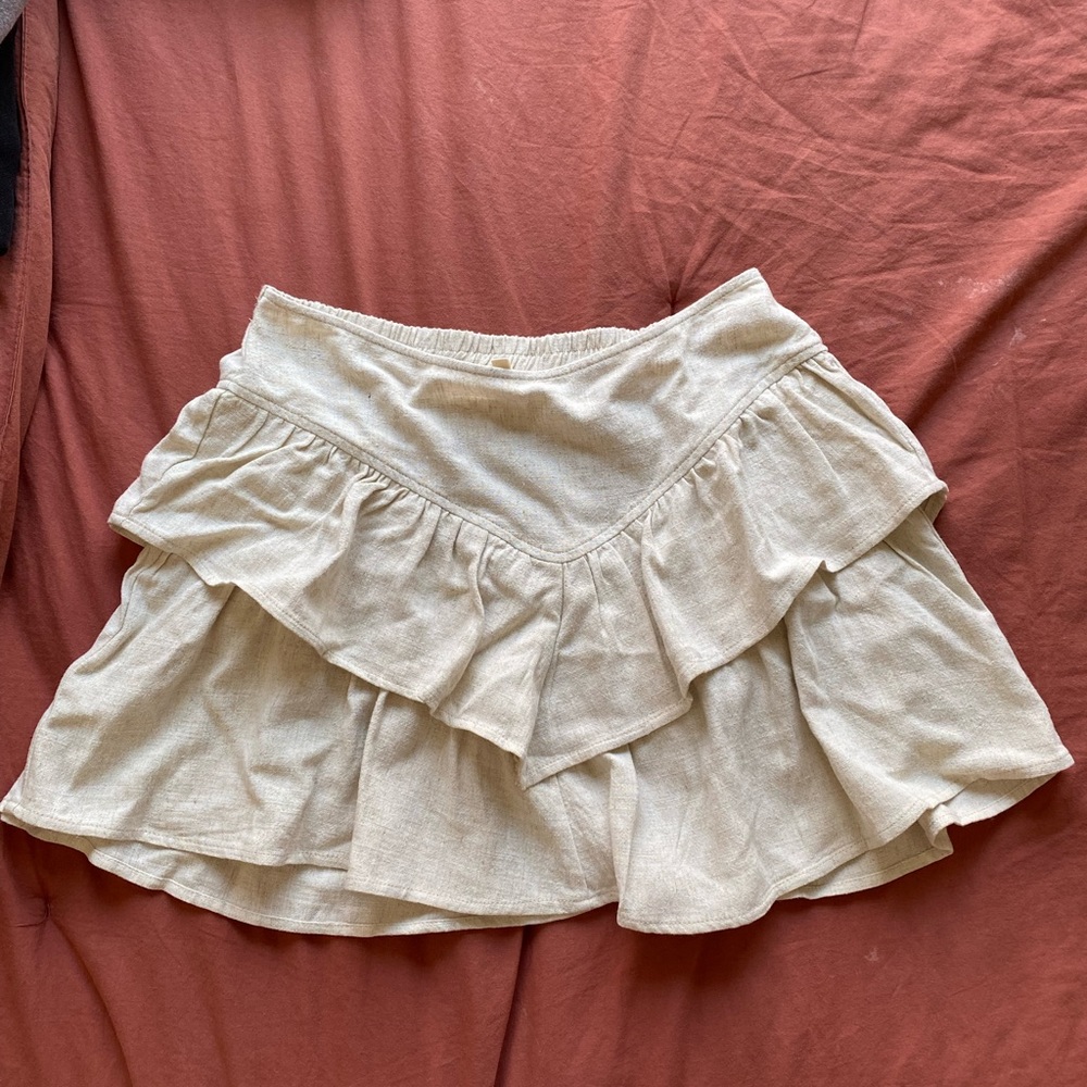 Promesa ruffled skirt